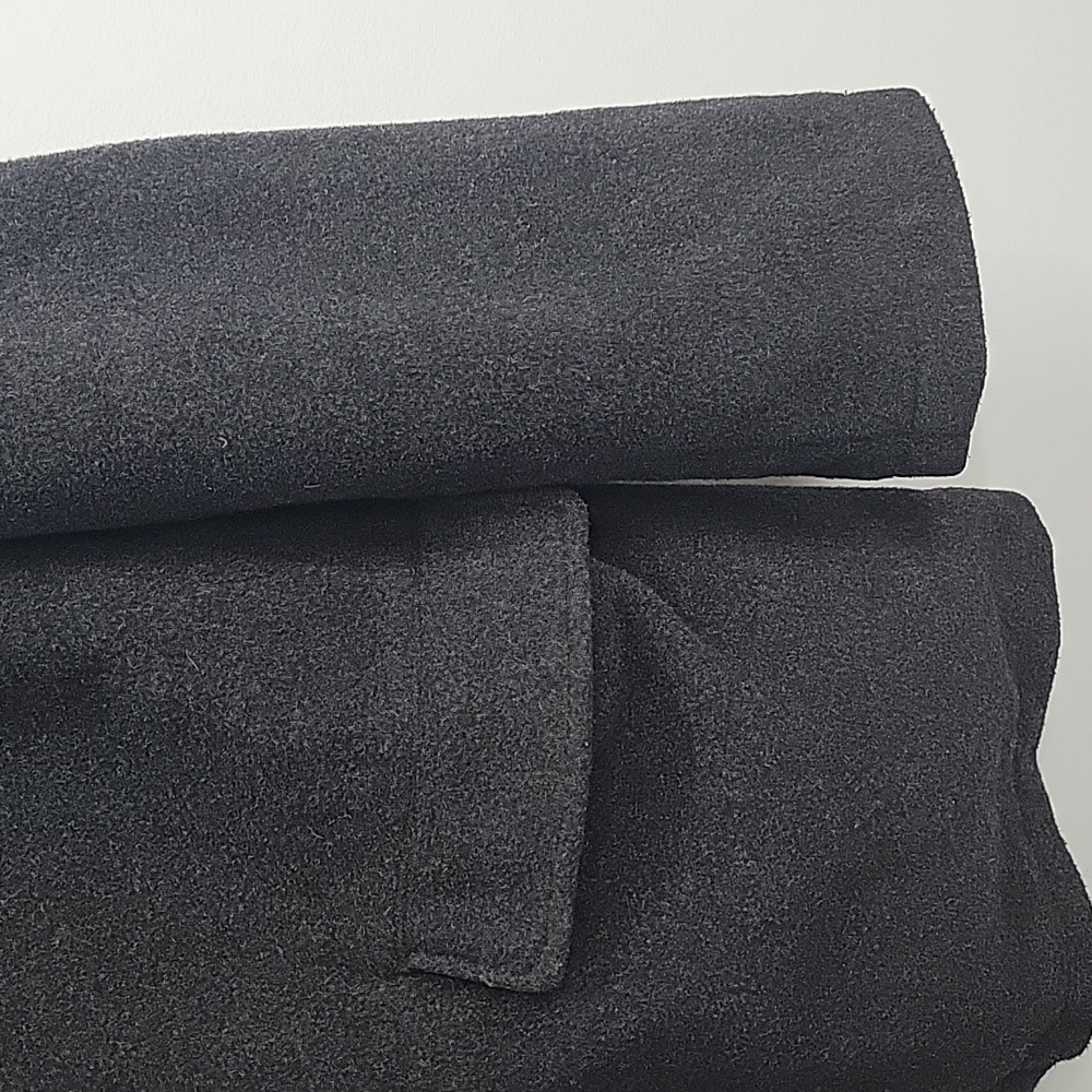 Chaps Charcoal Gray Wool Coat - image 4